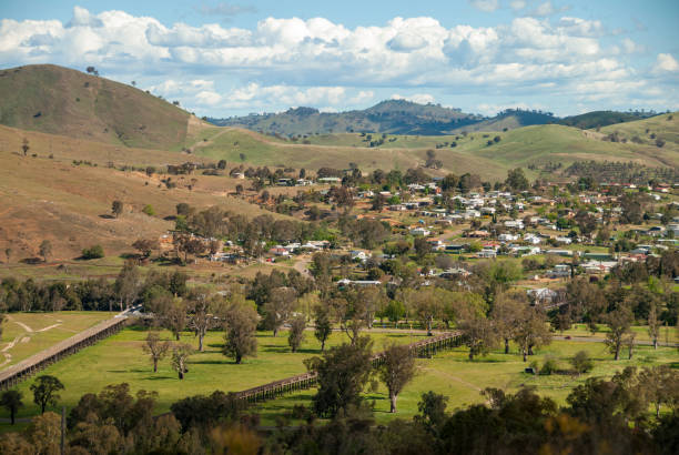 istock town of Gundagai. 1346439053
