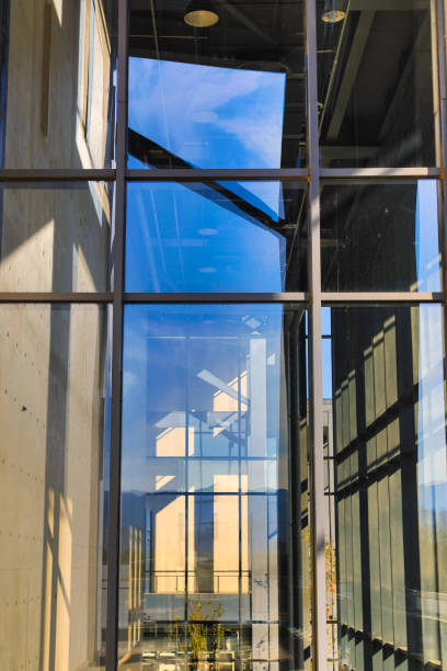 istock New glass curtain wall building 1346449605