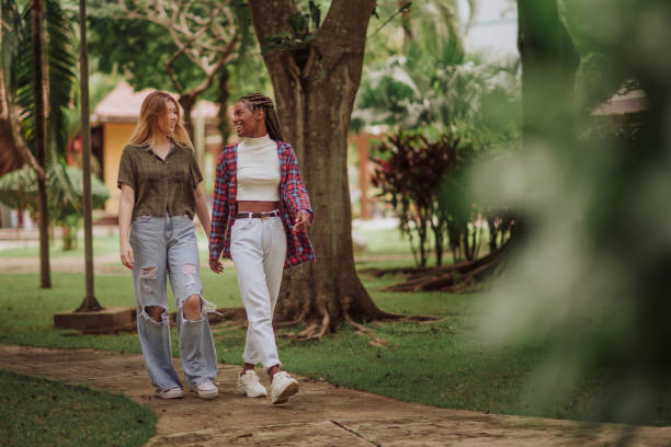 istock friends talking on a walk outdoors 1346456832