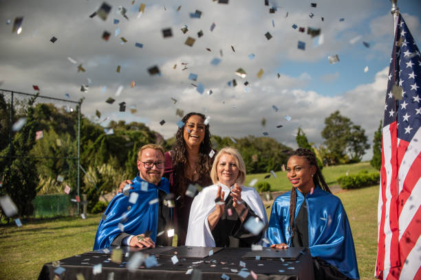 istock Teachers on graduation day 1346470682