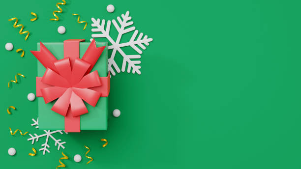 istock Merry Christmas and Happy New Year, Collection realistic gift boxes presents and decorative 1346479862
