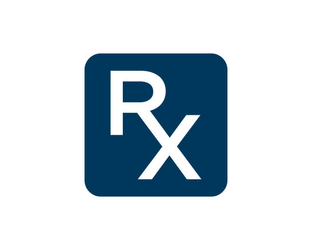 rx 医療ロゴアイコン ベクターイラストレーションデザイン編集可能なリゾーブル eps 10 - rx点のイラスト素材／クリップアート素材／マンガ素材／アイコン素材