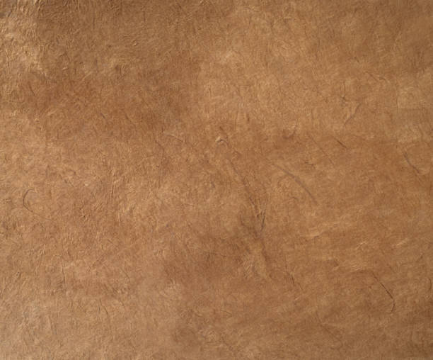istock Texture of dark beige paper with copy space 1346487685