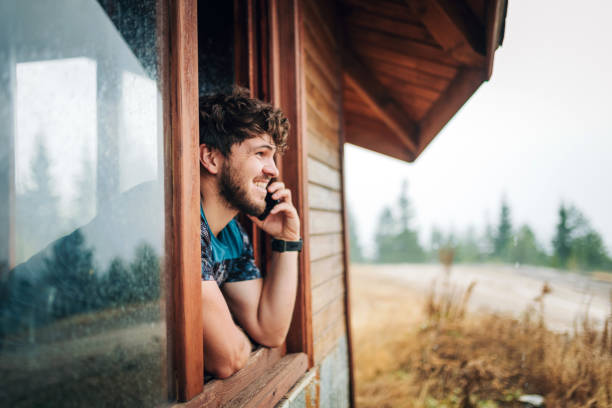 istock Tell your friends about your adventures. 1346498798