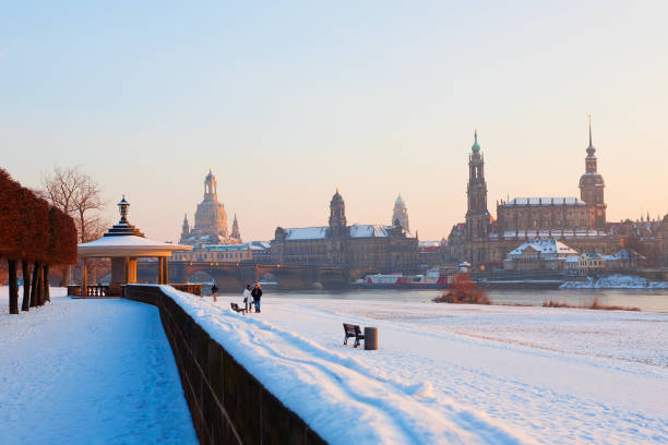 istock Old Town of Dresden in Winter, Germany 1346507838
