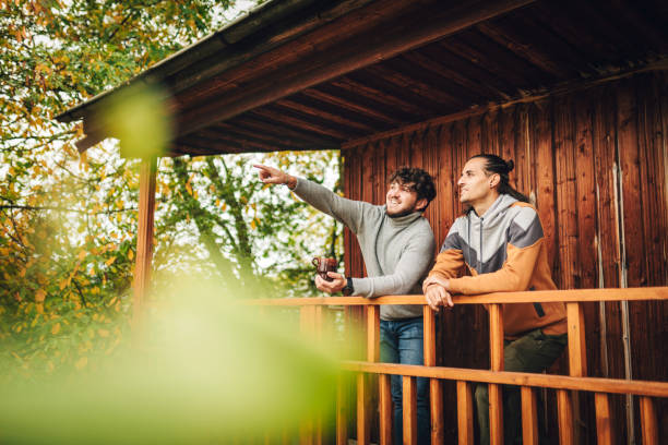 istock Enjoy the cold autumn day 1346508170