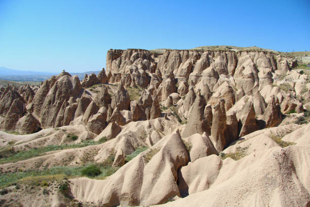 トルコ カッパドキアの妖精の煙突 - nevsehir ストックフォトと画像