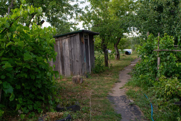 istock small wooden structure in the garden 1346514001