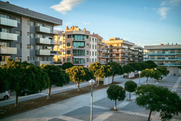 istock Cityscape at sunset. Cambrils, Spain. 1346514975