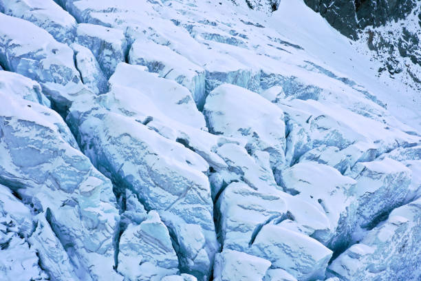 istock Glacier with huge crevasses 1346518613
