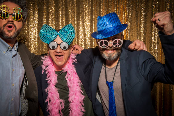 istock Male friends enjoying party 1346531563