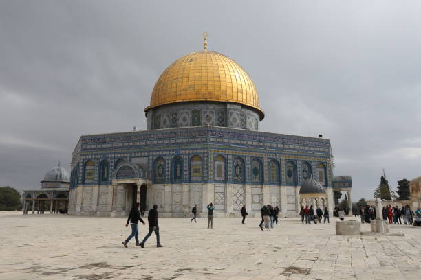 エルサレム・ドーム・オブ・ザ・ロック - the dome of the rock ストックフォトと画像