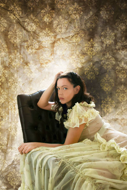 istock edwardian antique dress 1346536144