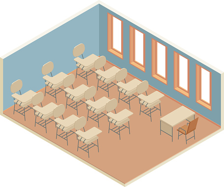 Isometric Classroom