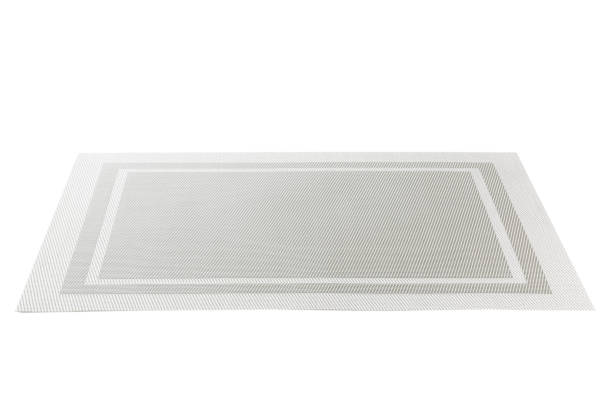 istock Empty Asian Food Background. place mat on wooden background perspective view with copy space flat lay 1346537543
