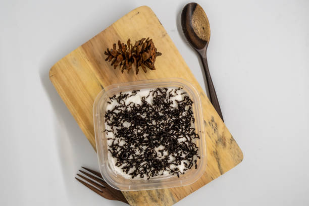 Banoffee Pie with Coffee Beans