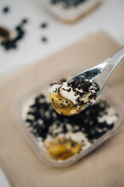 Banoffee Pie with Coffee Beans