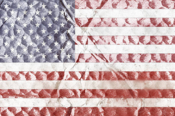 istock Nation flag USA. 1346554065