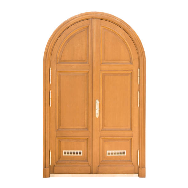 istock Old wooden door. 1346563358