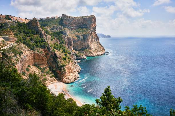 istock Beautiful cliff and beach landscape 1346565490