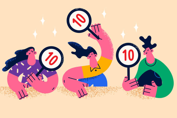 920+ Judges Signs Score Stock Illustrations, Royalty-Free Vector