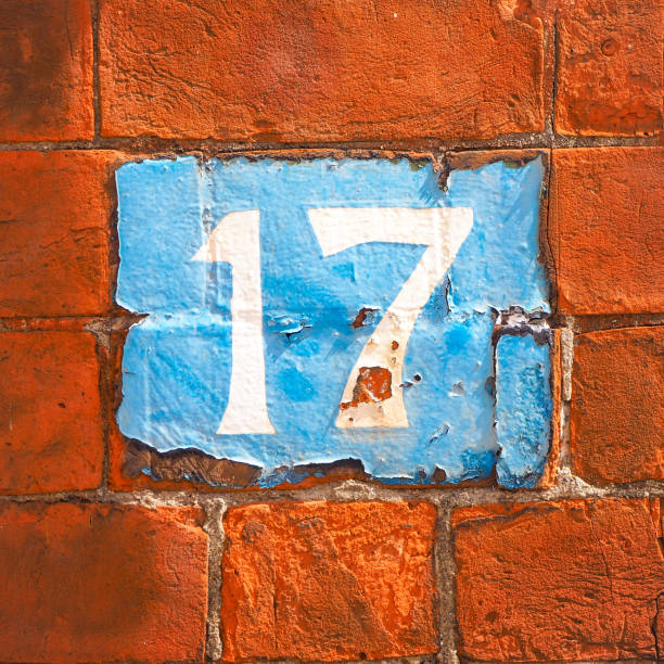 Number Lock 17 290+ Number 17 Wall Stock Photos, Pictures & Royalty-Free Images - iStock