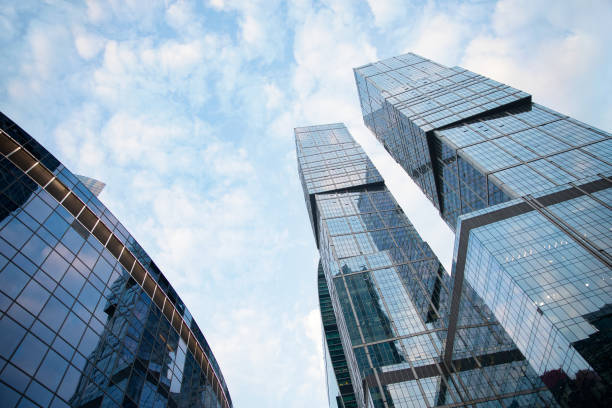 istock Office and residential skyscrapers 1346580218