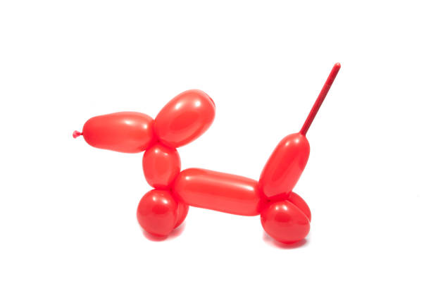 istock balloon red dog isolated on the white 1346581911