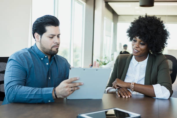 istock Lawyers meet to discuss case 1346582466