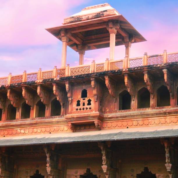 istock Architectural glimpses of Red Fort Agra 1346591617