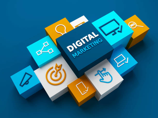 istock 3D render of DIGITAL MARKETING business concept 1346594335