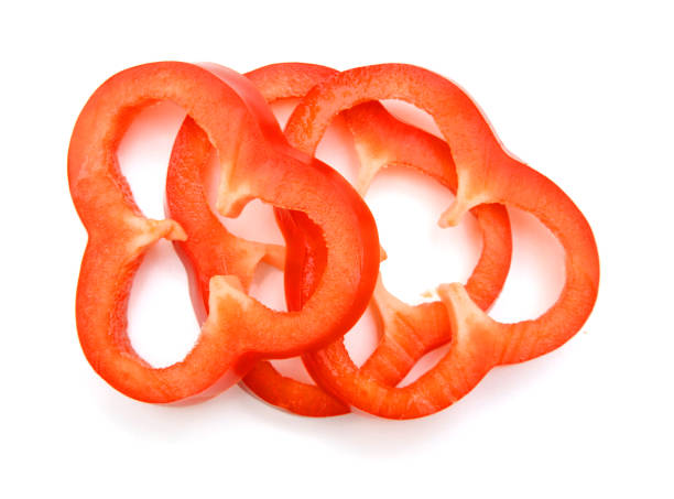 istock Colorful peppers over white background 1346601464