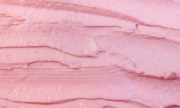 istock Cosmetic texture clay mask for face and body. Selective focus. 1346603184