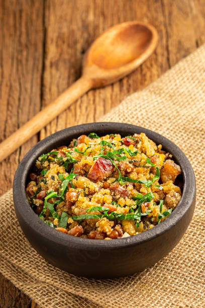 istock Tropeiro beans, typical Brazilian food. 1346613069