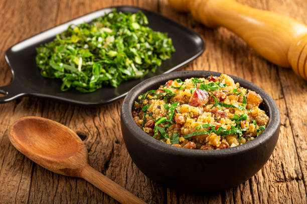istock Tropeiro beans, typical Brazilian food. 1346613070