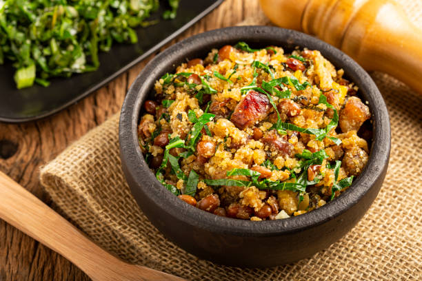 istock Tropeiro beans, typical Brazilian food. 1346613075