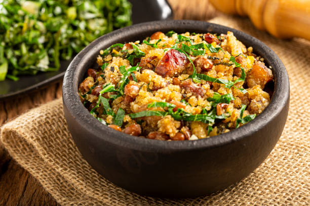 istock Tropeiro beans, typical Brazilian food. 1346613076