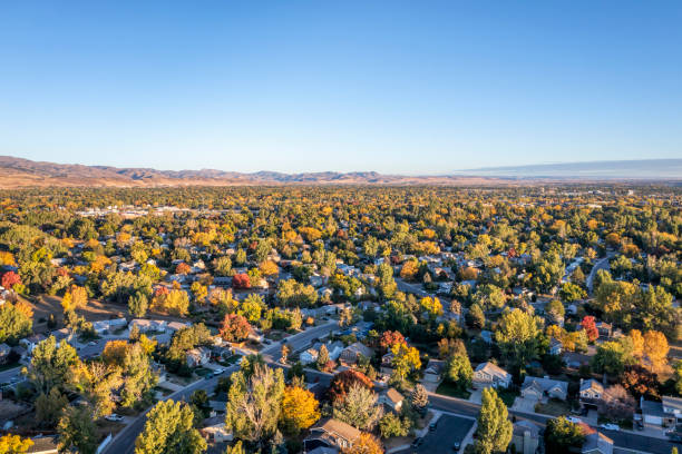 istock Fort Collins and Front Range aerial view 1346613079