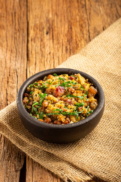 istock Tropeiro beans, typical Brazilian food. 1346613080