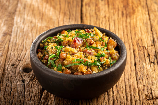 istock Tropeiro beans, typical Brazilian food. 1346613086