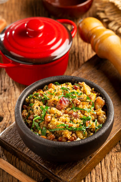 istock Tropeiro beans, typical Brazilian food. 1346613108