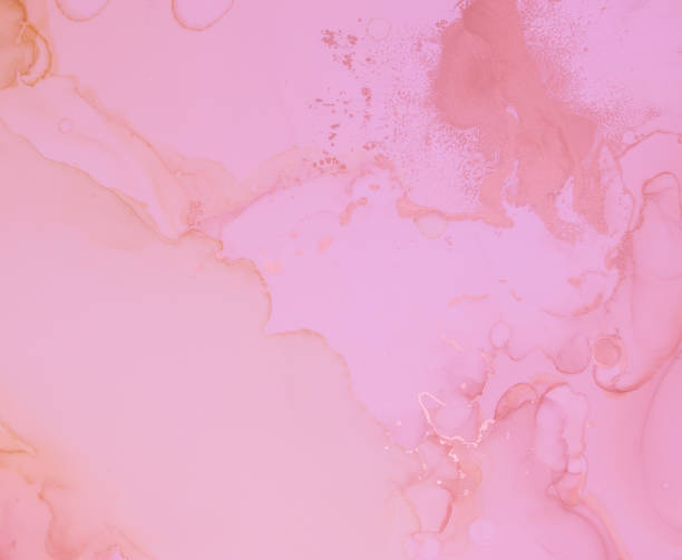 istock Gentle Ink Pastel. Liquid Mix. Fluid Color 1346613824
