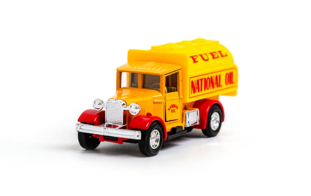 istock Retro truck Oil 1346616404