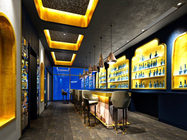 istock 3d render of shop interior 1346621627