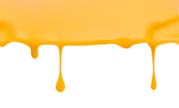 istock Close up of nail polish drop on white background with clipping path 1346624733