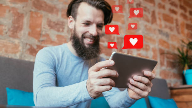 istock network like digital marketing influencer tablet 1346635529