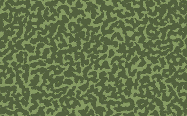 abstraktes modernes leoparden-nahtlosmuster. tiere trendiger hintergrund. grüne dekorative vektor-stock-illustration für druck, karte, postkarte, stoff, textil. modernes ornament aus stilisierter haut - exoticism animal africa cheetah stock-grafiken, -clipart, -cartoons und -symbole