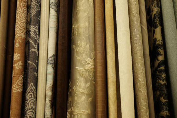 istock colorful fabrics in the store 1346645834