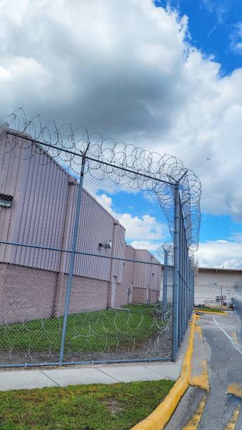 istock Orange County, FL jail fence 1346648780