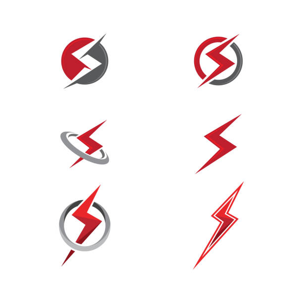 Power icon Vector Illustration Power icon Vector Illustration design Logo template zeus logo stock illustrations